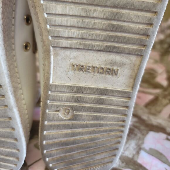 Tretorn Nylite Leather With Animal Print Shoes Womens Size 9M - Picture 8 of 10